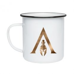 Кружка эмалированная Assassin's Creed: Odyssey logo - PrintSalon