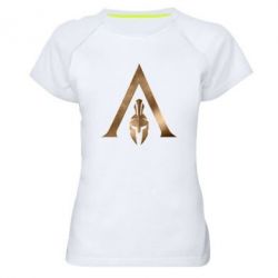 Женская футболка для спорта Assassin's Creed: Odyssey logo - PrintSalon