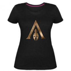 Женская премиум футболка Assassin's Creed: Odyssey logo - PrintSalon