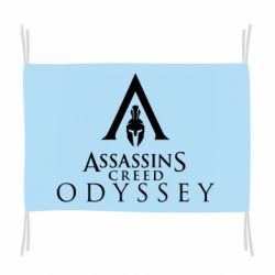 Флаг Assassin's Creed: Odyssey logotype - PrintSalon