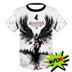 Детская 3D футболка assassin's creed - PrintSalon