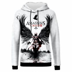 Женское 3D худи assassin's creed - PrintSalon