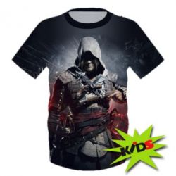Детская 3D футболка Assassin's Creed - PrintSalon