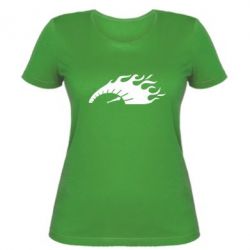 Женская футболка At speed - PrintSalon