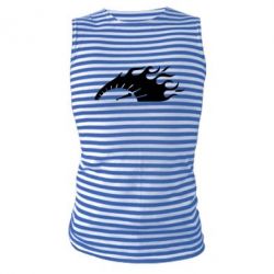 Майка-тельняшка At speed - PrintSalon