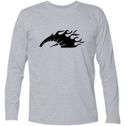 Футболка с длинным рукавом At speed - PrintSalon