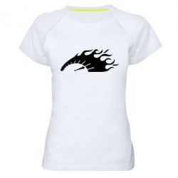 Женская футболка для спорта At speed - PrintSalon