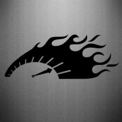 Наклейка At speed - PrintSalon