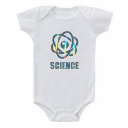 Детский бодик Atom science - PrintSalon