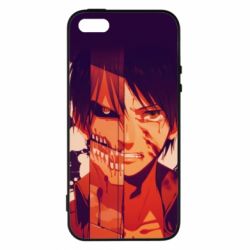 Чехол для iPhone5/5S/SE Attack on Titan heroes - PrintSalon