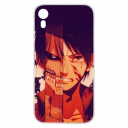 Чехол для iPhone XR Attack on Titan heroes - PrintSalon