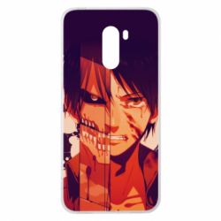Чехол для Xiaomi Pocophone F1 Attack on Titan heroes - PrintSalon