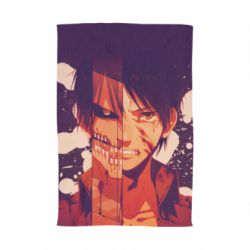 Полотенце с принтом Attack on Titan heroes - PrintSalon