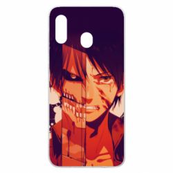 Чехол для Samsung A20 Attack on Titan heroes - PrintSalon