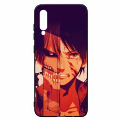 Чехол для Samsung A70 Attack on Titan heroes - PrintSalon