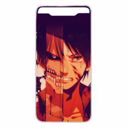 Чехол для Samsung A80 Attack on Titan heroes - PrintSalon