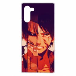 Чехол для Samsung Note 10 Attack on Titan heroes - PrintSalon