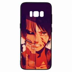 Чехол для Samsung S8 Attack on Titan heroes - PrintSalon