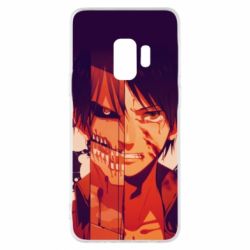 Чехол для Samsung S9 Attack on Titan heroes - PrintSalon