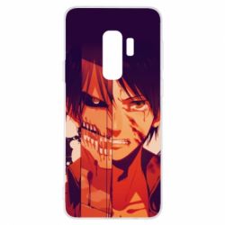 Чехол для Samsung S9+ Attack on Titan heroes - PrintSalon