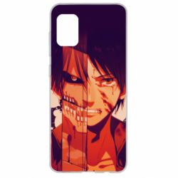 Чехол для Samsung A31 Attack on Titan heroes - PrintSalon