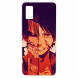 Чехол для Samsung A41 Attack on Titan heroes - PrintSalon
