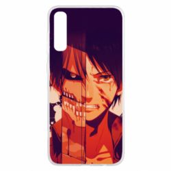 Чехол для Samsung A50 Attack on Titan heroes - PrintSalon