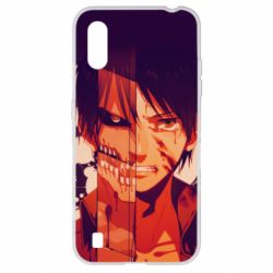 Чехол для Samsung A01/M01 Attack on Titan heroes - PrintSalon