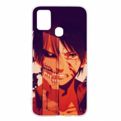 Чехол для Samsung M31 Attack on Titan heroes - PrintSalon