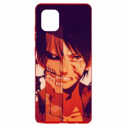 Чехол для Samsung Note 10 Lite Attack on Titan heroes - PrintSalon