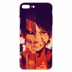 Чехол для iPhone 8 Plus Attack on Titan heroes - PrintSalon