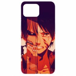 Чехол для Oppo Reno 4 Lite Attack on Titan heroes - PrintSalon