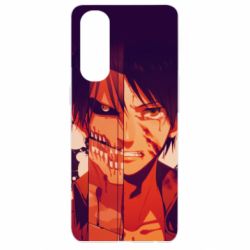 Чехол для Oppo Reno 4 Pro Attack on Titan heroes - PrintSalon