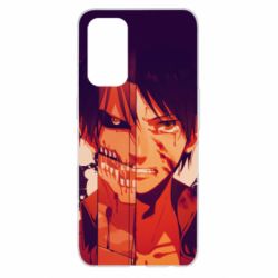 Чехол для Oppo Reno 5 4G Attack on Titan heroes - PrintSalon