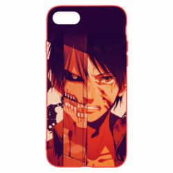Чехол для iPhone SE 2022 Attack on Titan heroes - PrintSalon