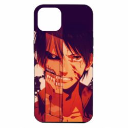 Чехол для iPhone 14 Attack on Titan heroes - PrintSalon