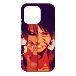 Чехол для iPhone 14 Pro Attack on Titan heroes - PrintSalon