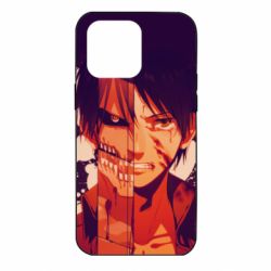 Чехол для iPhone 14 Pro Max Attack on Titan heroes - PrintSalon