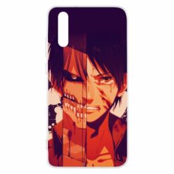 Чехол для Huawei P20 Attack on Titan heroes - PrintSalon