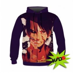 Детское 3D худи Attack on Titan heroes - PrintSalon
