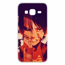 Чехол для Samsung J3 2016 Attack on Titan heroes - PrintSalon