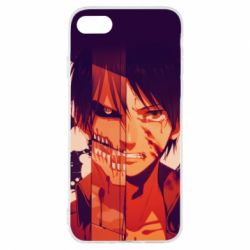 Чехол для iPhone 7 Attack on Titan heroes - PrintSalon