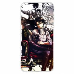 Чохол для iPhone SE 2022 Attack on Titan Кapral Levi - PrintSalon