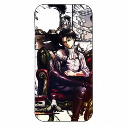 Чохол для iPhone 14 Plus Attack on Titan Кapral Levi - PrintSalon