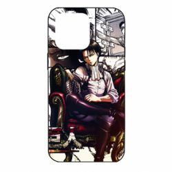 Чохол для iPhone 14 Pro Max Attack on Titan Кapral Levi - PrintSalon