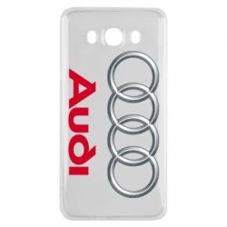 Чехол для Samsung J7 2016 Audi 3D Logo - PrintSalon