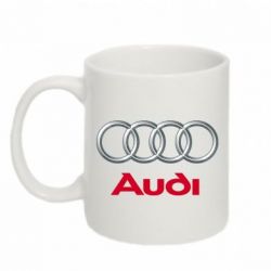 Чашка 320ml Audi 3D Logo - PrintSalon
