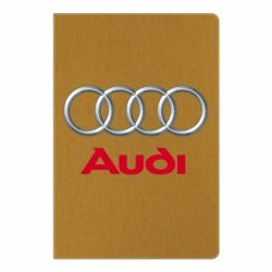Блокнот с принто Audi 3D Logo - PrintSalon