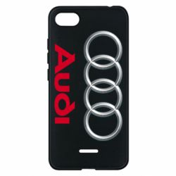 Чехол для Xiaomi Redmi 6A Audi 3D Logo - PrintSalon