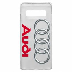 Чехол для Samsung S10+ Audi 3D Logo - PrintSalon